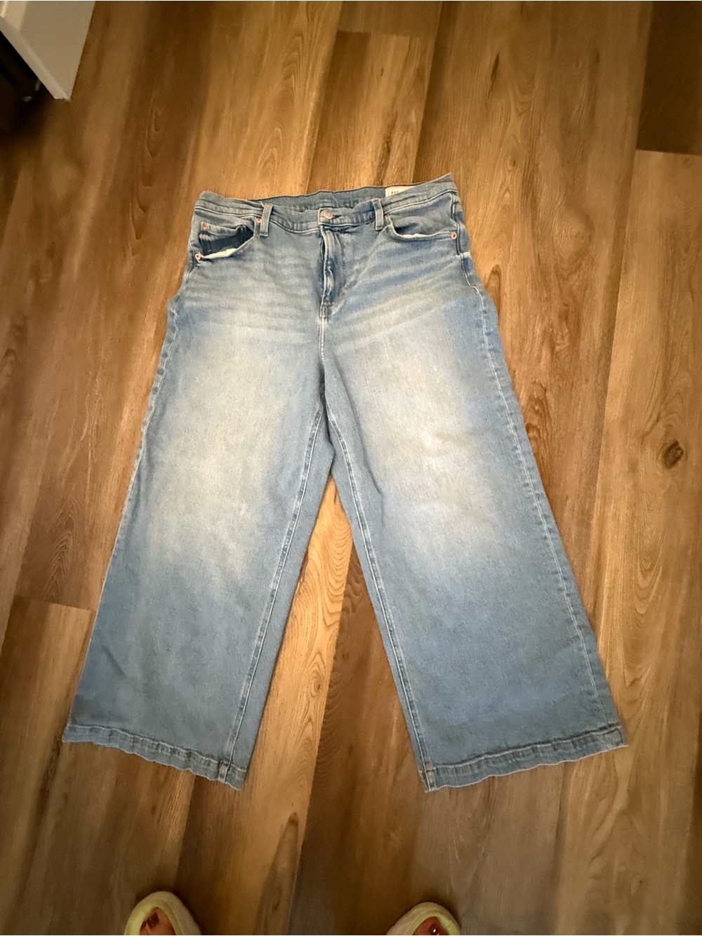 Gap Wide-Leg Light Blue Women's Jeans